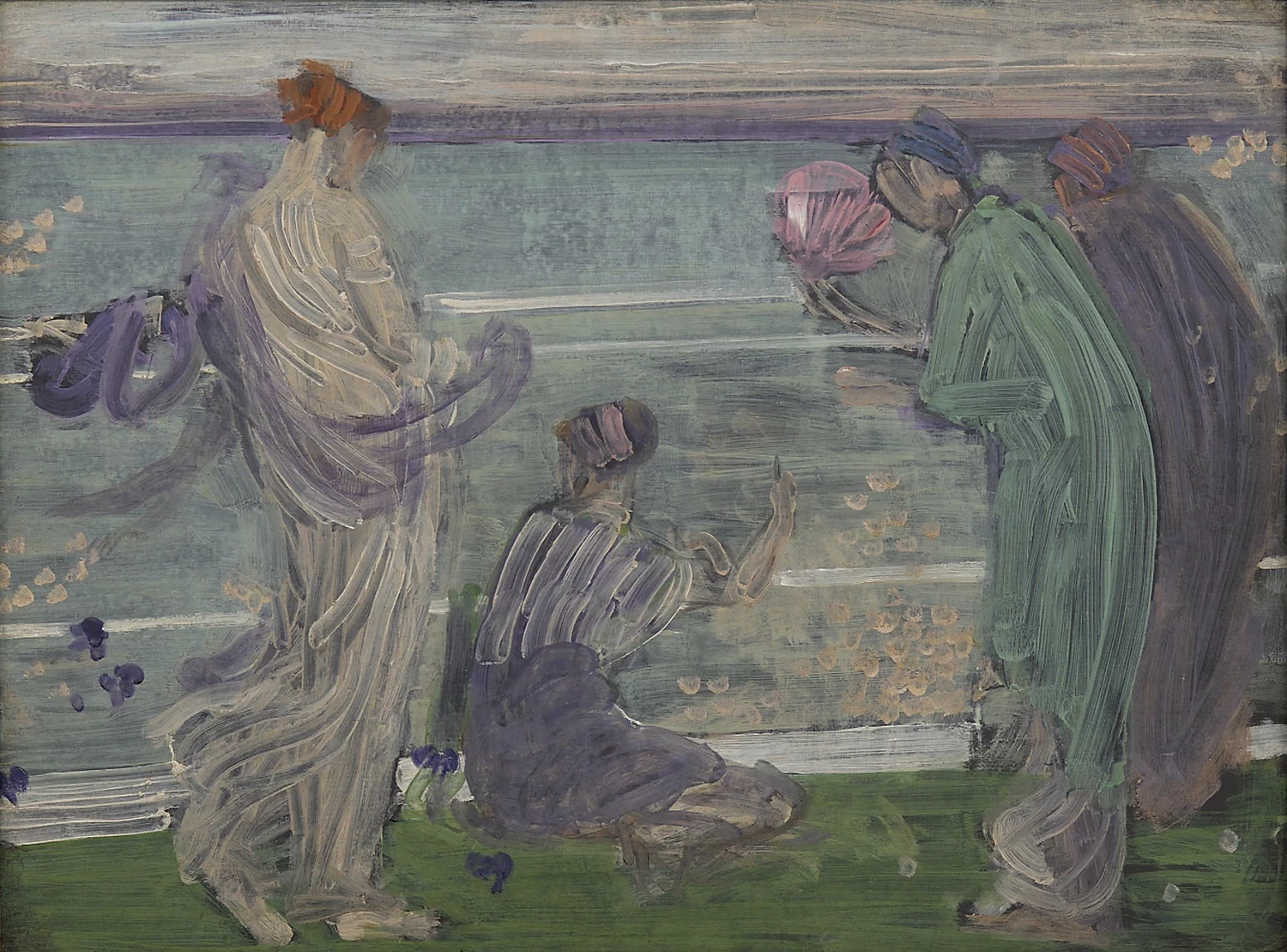 Ames McNeill Whistler - 111, Variazioni in blu e verde, Freer Gallery of Art, Washington, DC